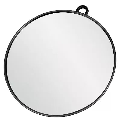 Grand Miroir ICE Noir Avec Poignée (Diam. 270mm) - KUSTER